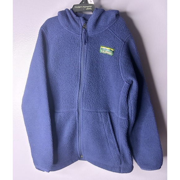 L.L. Bean Other - LL Bean Jacket Outdoors Coat Fleece Mountain Hiking Youth Large 6X/7 Blue